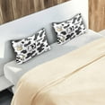 thumbnail image 7 of Cow Satin Pillowcase for Hair and Skin Silk Pillowcase, King Size(20x40 inches) - Slip Cooling Satin Pillow Covers with Envelope Closure（132） Home Decor Gifts, 7 of 7