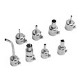 thumbnail image 4 of Soldering Station Nozzles,  Compatibility Hot Air  Nozzle Kit No Leakage  8PCS  For Electronics Repairs, 4 of 8