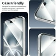 thumbnail image 3 of 2-Pack Screen Protector for Apple iPhone 17 Air, Tempered Glass Film, HD Clear, Anti-Scratch, Case Friendly, 3 of 6