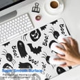 thumbnail image 4 of Long Mouse Pads for Desk,Halloween Black Ghosts Bats and Pumpkins Desk Mats on Top Of Desks, Desk Mouse Pad Extra Large with 3mm Non-Slip Base and Stitched Edge for Gaming,Office,Work,Home 31.5"x15.7", 4 of 6