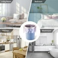 thumbnail image 3 of 5 volúmenes de pequeñas bolsas de basura 200 duraderas 4 galones bolsas de basura pequeñas Oficina Familiar Cocina Baño dormitorio Bolsillo de basura interior (rosa), 3 of 5