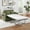 Green, variant on Twin Size Sofa Bed 47.2" Sleeper Sofa Loveseat Sofa with A Foldable Mattress, Foldable Side Table, Side Storage Pocket and Two Usb Ports for Living Room (Grey)