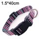 thumbnail image 2 of Collar para mascotas con estampado digital, collar bohemio, collar étnico de viento para perros, 2 of 5
