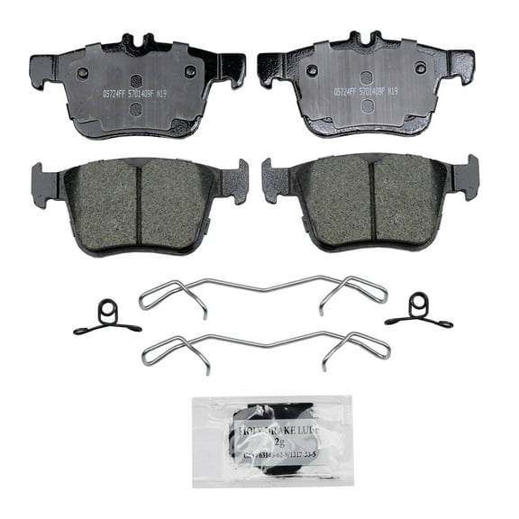 Wagner Brake QuickStop ZD1761 Ceramic Disc Brake Pad Set Fits select: 2019-2021 VOLKSWAGEN JETTA, 2018-2019 VOLKSWAGEN TIGUAN