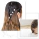 thumbnail image 5 of 90 piezas (multicolor) mini pinzas de pelo de plástico pinzas de pelo de flores para niñas y mujeres Sincero Electrónica, 5 of 5