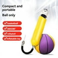 thumbnail image 3 of Two-Way Mini Ball Pump Football Basketball Volleyball Toy Swimming Ring Life Jacket Inflatable Portable Pump Blue, 3 of 6