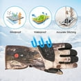 thumbnail image 6 of Savior Heat Men's Heated Gloves Perfect Winter Thermal Hunting Gloves Outdoor Camouflage Hiding Hunting Gear, 6 of 8