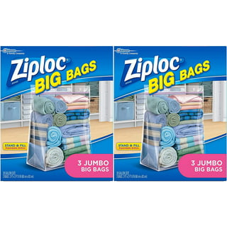Ziploc Big Bags Jumbo - 3ct : Target