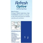 Refresh Optive Lubricant Eye Drops- 30 Vials