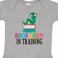 thumbnail image 4 of Inktastic Bookworm in Training Reading Boys or Girls Baby Bodysuit, 4 of 5