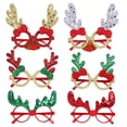 thumbnail image 2 of 2024 Dibujos animados lindo sombrero de Navidad Santa Claus muñeco de nieve vidrio para decoración de fiesta de Navidad vidrio para niños promoción suministros de fiesta, 2 of 4