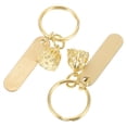 thumbnail image 4 of Miangastore Car Phone Number Plate 2Pack 35In Brass Numbered Tags, 4 of 8