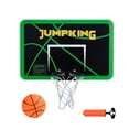 thumbnail image 6 of Jumpking Trampoline Basketball Hoop with Mini ball and Pump, 7.5inch dia. Breakaway rim,  Universal Fit to Trampoline Enclosure System, Fun Outdoor Trampoline Game, 6 of 14