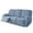 Gray Blue, variant on ENIYUU 8-Piece Velvet Sofa Slipcover Set - Luxurious Machine Washable Stretchy Recliner Chair Covers with Side Pocket for 3-Cushion Reclining Couch - Ultimate Furniture Protection and C