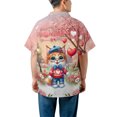 thumbnail image 5 of Happy Valentine’s Day Adorable Maine Coon Kitten Holding Heart Balloon Hawaiian Shirt Breathable Summer Unisex Merch Cat Lover Kitten Owner Gifts - 00030, 5 of 6