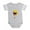 Heather Gray, variant on CafePress - Power Rangers Yellow Ranger - Cute Infant Baby Football Bodysuit