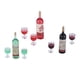 thumbnail image 3 of Mini Botella De Vino Para Casa De Muñecas, Minibotella De Resina En Miniatura Para Cocina Para Juego Para Fiesta Cergrey Dollhouse Mini Wine Glass, 3 of 8