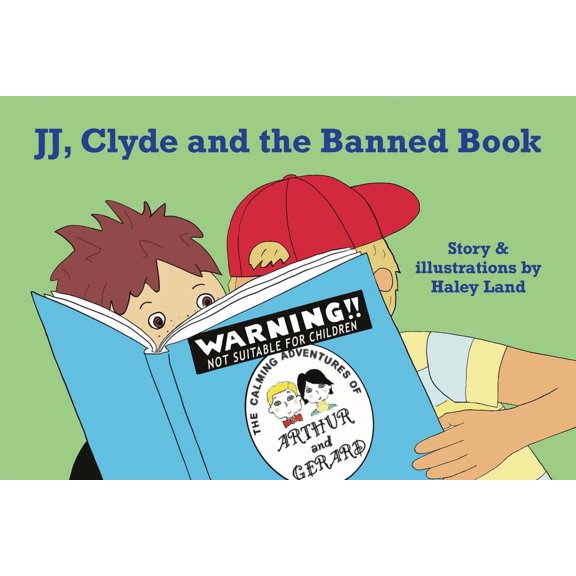 Jj, Clyde and the Banned Book, (Hardcover)