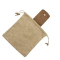 thumbnail image 2 of Cateissary Bolsa de lona para manualidades, fácil de transportar, aventuras al aire libre, ecológica, duradera, versátil Almacenamiento y organización del hogar marrón, 2 of 6