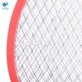 thumbnail image 5 of Deago Electric Fly Swatter Bug Zapper Mosquito Fly Killer Racket for Home Outdoor Safe to Touch with 3 Layer Safety Mesh (Red), 5 of 9