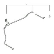 Genuine OE Mitsubishi AC Line - 7815B496