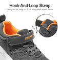 thumbnail image 3 of Zapatillas para Niños DREAM PAIRS EZ-Ons Gris Naranja Talla 12, 3 of 6
