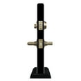 thumbnail image 6 of Antique Brass Entry Lock Set Door Lever Handle and Deadbolt Keyed Alike KW1 Keyway, 6 of 13