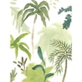 thumbnail image 3 of Vess, June Erica 12x14 Black Modern Framed Museum Art Print Titled - Island Brushstrokes II, 3 of 5