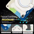 thumbnail image 2 of FJLBDE Case for Lenovo Tab K10 / M10 FHD Plus 10.3 inch with 360 Kickstand, Shoulder Strap Carrying Protective Cover, Multicolor Blue, 2 of 6