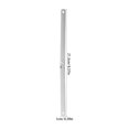 thumbnail image 2 of Luxshiny 8Pcs Telescopic Cabinet Support Rod with Fold Curved Handles for Door and Window Silver, 2 of 8