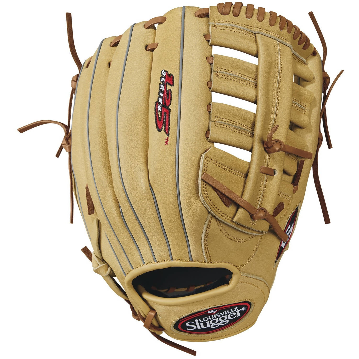 Louisville Slugger 12.5" 125 Series Baseball Catchers Mitt, Left Hand Throw