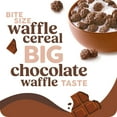 thumbnail image 2 of Kashi Breakfast Cereal, Whole DEF29 Grain, Vegan, Chocolate Waffle Bites, 12.7oz Box (1 Box), 2 of 3