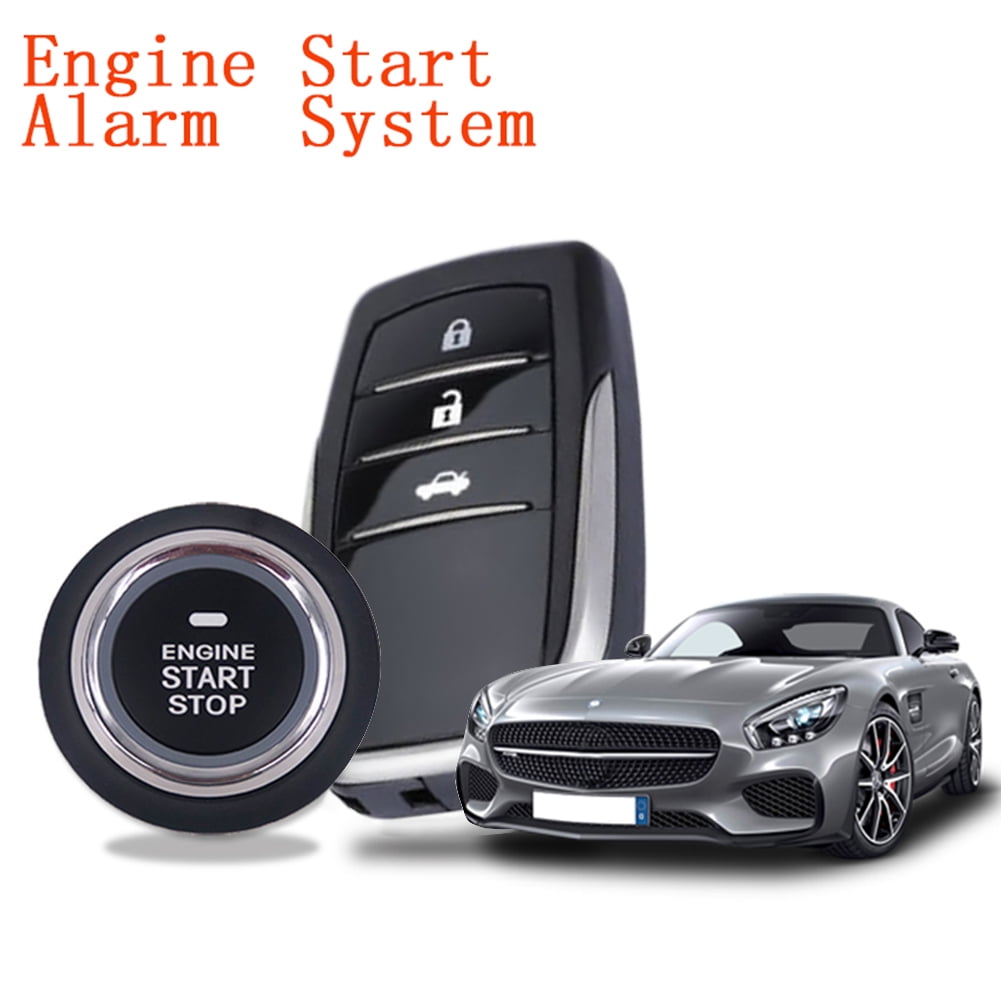 12V Car SUV Keyless Entry Engine Start SUV Keyless Alarm System Push