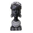 thumbnail image 2 of Estatua africana de mujer Colco de resina 9 cm x 26 3,54 pulgadas x 10,24 pulgadas, 2 of 7
