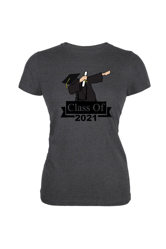 Dabbing Graduate Class of 2021 Juniors Soft T Shirt