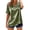 Green, variant on T Shirts for Women 2026 Summer Short Sleeve V Neck Satin Loose Dressy Casual Office Work Tshirt Blouse