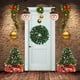 thumbnail image 2 of Pantalla decorativa de exterior con diseño de muñeco de nieve para porche, garaje, puertas laterales y otras decoraciones navideñas., 2 of 3