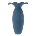 thumbnail image 2 of Ruffle 16In Decorative Vessel Blue Blue, 2 of 3