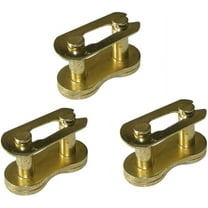 3 pcs 520 Chain Master Link Gold For Suzuki Rm125 250 450 Drz400 ATV Quad Go Kart