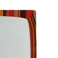 thumbnail image 3 of Ambesonne Geometric Fitted Sheet, Tiny and Thick Lines, Full Size, Red Brown Yellow, 3 of 3