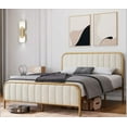 thumbnail image 4 of Bed Frame,Stylish Bed Frame with Headboard,Heavy Duty Platform Bed Frame with Under Bed Storage,No Box Spring Required,No Noise,Easy to Assemble, 4 of 8