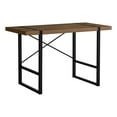 thumbnail image 1 of Monarch Specialties Computer Desk, Home Office, Laptop, 48"l, Work, Metal, Laminate, Walnut, Black, Contemporary, Modern, 1 of 4