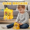 thumbnail image 5 of Mini Vending Machine Girls Toys,Claw Machine Arcade Toy with LED Light & Adjustable Sound,Portable Tabletop Arcade Game with Joystick & Animal Prizes,Fun Skill Development & Travel Toy Gift, 5 of 9