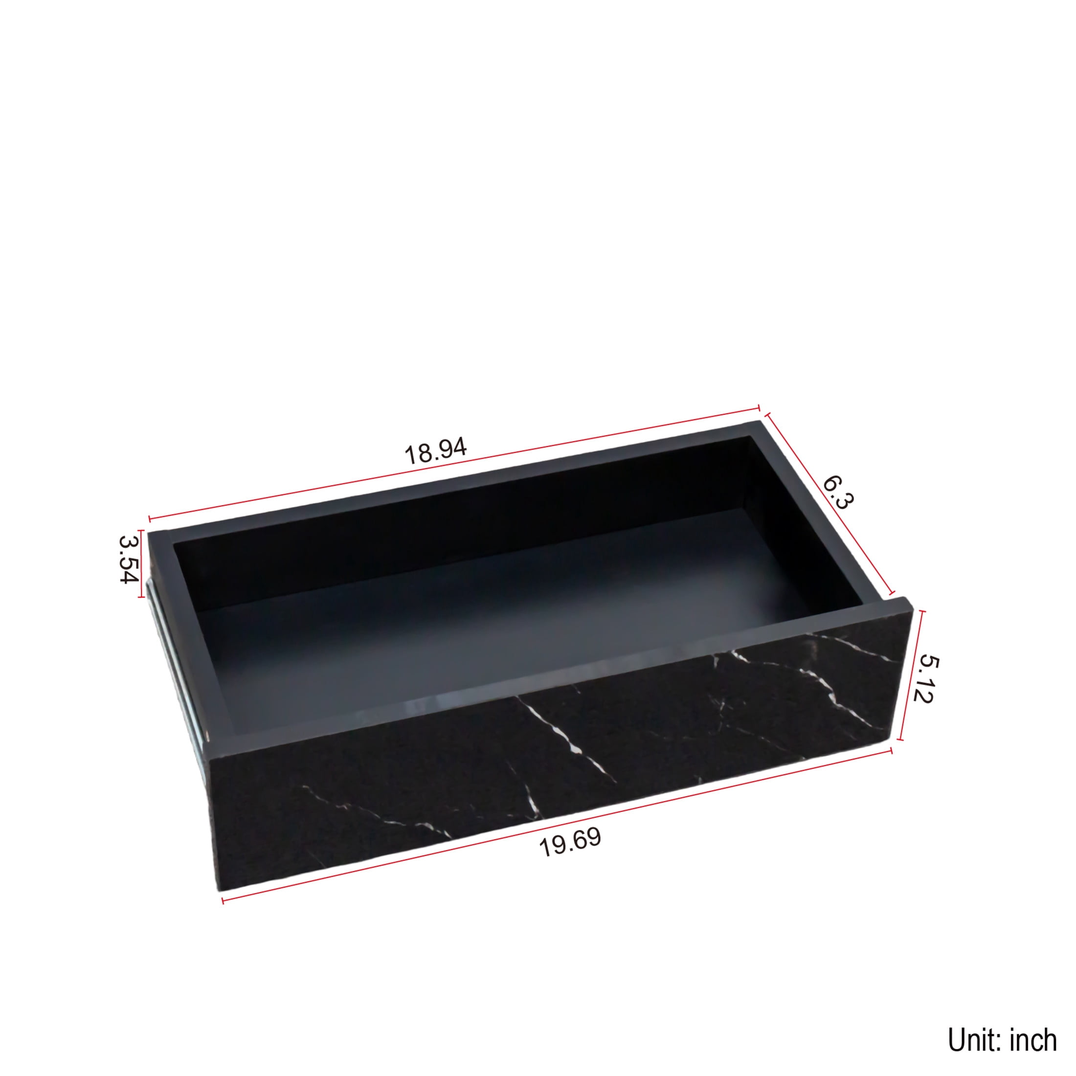Noble House Nadia 39.4" LED Coffee Table, RGB Remote Lighting, Drawer Storage, Wooden Living Room Furniture, Black
