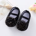 thumbnail image 5 of Uuszgmr Shoes For Infant Girls Shoes Little Child Sole Princess Toddler Flowers Shoes Soft Cute Baby Shoes Black.Size:3-6 Months, 5 of 5