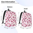 thumbnail image 2 of Lukts Girl Butterfly for Sustainable Casual Backpack, Water-Resistant Polyester Canvas Daypack with Laptop Sleeve, Smooth Zipper, Lightweight & Durable Travel Bag-Small, 2 of 5