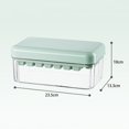 thumbnail image 3 of Ice Cube Tray Quick Release Reusable Large Capacity Non-stick Food Grade Ice-making Flexible Cold Drinks Ice Cube Tray with Shovel Container Set Kitchen Supplies, 3 of 12