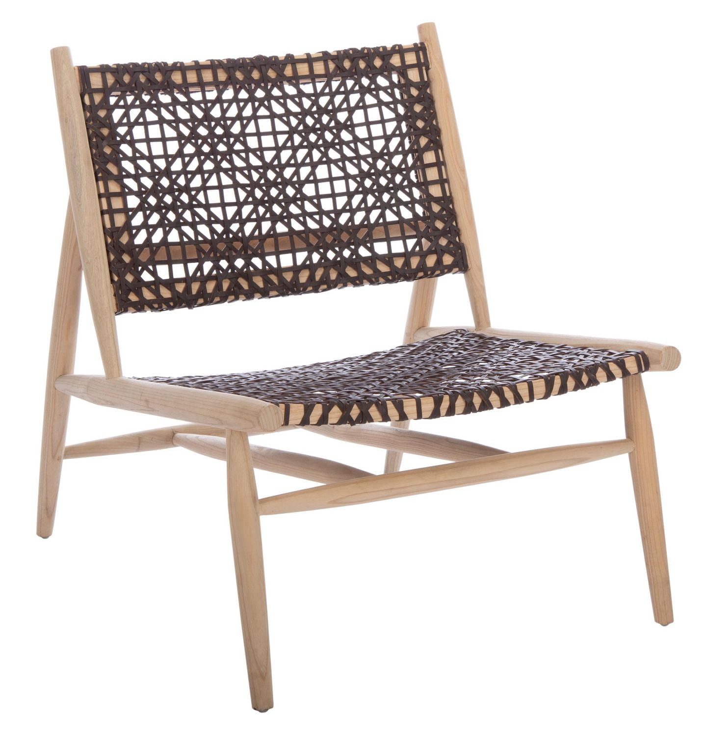 Safavieh Bandelier Leather Accent Chair