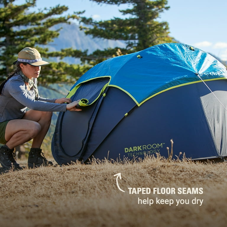 Coleman Pop-up 2-Person Camp Tent with Dark Room Technology Coleman Pop-up 2-Person Camp Tent with Dark Room Technology