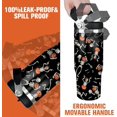 thumbnail image 5 of 30 oz Halloween Tumbler with Lid and Straw, Pumpkin Skeleton Goth Tumbler Insulated Coffee Travel Mugs Cup Water Bottle Cute Halloween Gifts for Women Girls, 5 of 6